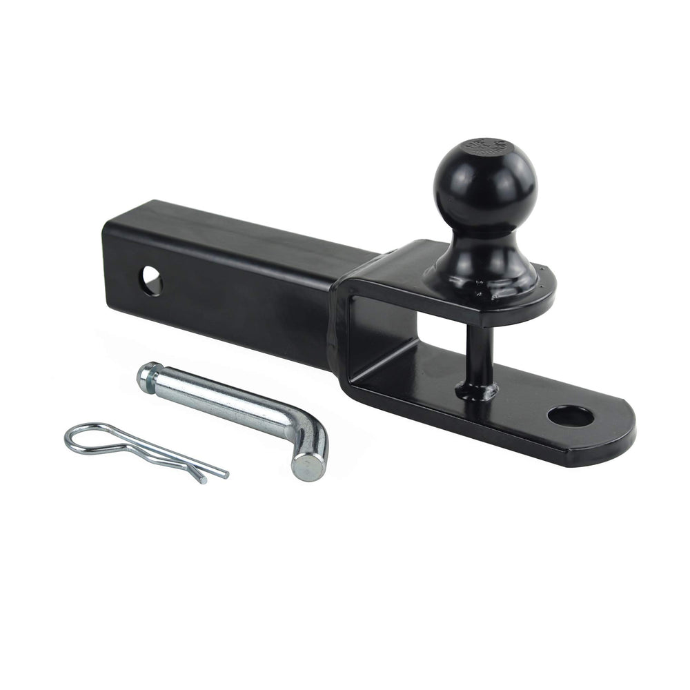 TOPTOW front view of 3-in-1 adapter showing receiver fit and ready use benefits