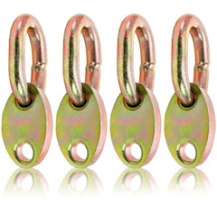 TOPZEA 1/2 inch eye bolt and large loop detail demonstrating secure attachment for chains and slings benefit