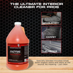 Tornador back label with dilution instructions and usage guidance for detailers