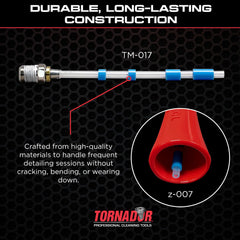 Tornador TM-017 installed on Mini Z-007 demonstrating correct fit and use