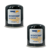 Torque front view of air dryer cartridges showing form and fit benefits