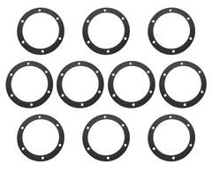Torque front view of 6-hole hubcap gasket showing correct fit and alignment