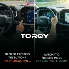 Torqy Solutions harness closeup with OEM connector and secure fit benefit