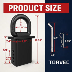 TORVEC powder-coat finish close-up showing corrosion resistance and durability