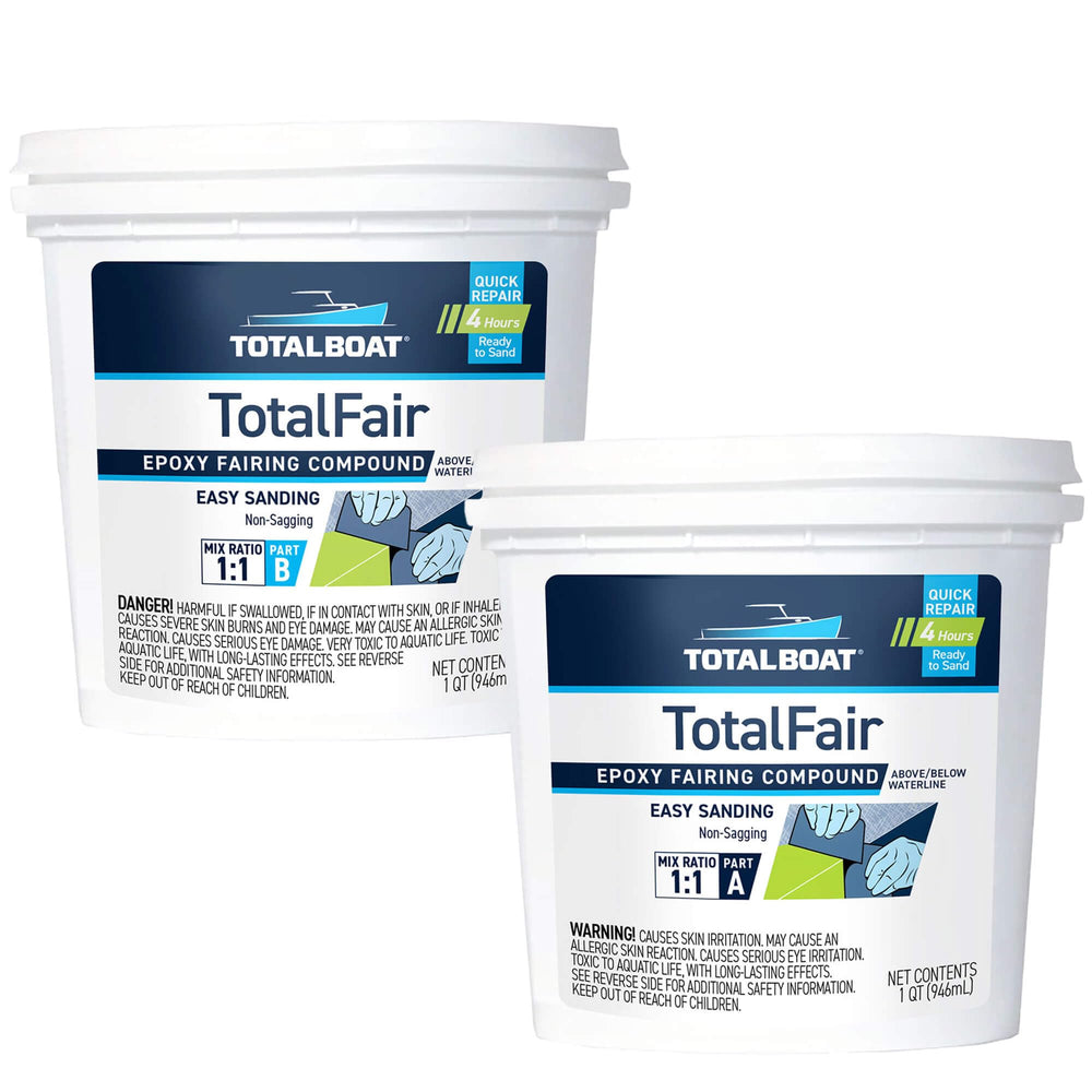 TotalBoat TotalFair front packaging showing kit and labels for easy identification and use