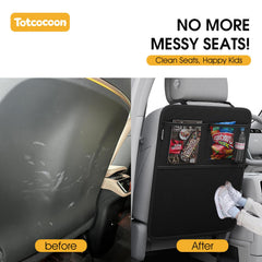 TotCocoon mesh pocket holding toys and bottles for convenient access