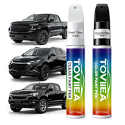 Toviiea touch up paint front packaging showing kit and tools for easy repair