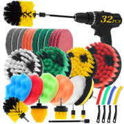 TOWBRUS front layout showing all 32 pieces for versatile cleaning