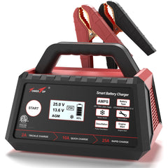 TowerTop front panel showing controls and charging status, clear operation