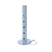 TOWKING drop leg front view showing full extension and stability benefit
