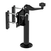 TOWKING front view of bolt-on trailer jack showing stable support benefit