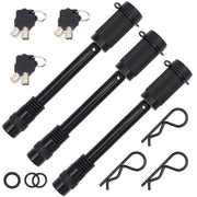 TowWorks front packaging 3-pack shows secure keyed-alike locks and quick identification benefit