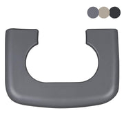 TQPONLY front view of grey center console pad showing clean fit and restored look