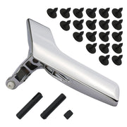 TQPONLY chrome front view handle showing clean replacement and fit benefits