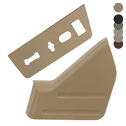 TQPONLY front left seat trim panel Adobe showing clean factory look and restored interior
