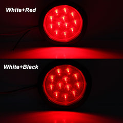 Traberm close-up of 12 LEDs demonstrating concentrated brightness for safer signaling