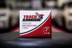 TRACK ARMOUR clear film close-up texture showing durable, transparent layer