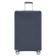 TRAVELKIN front view of covered suitcase for quick identification