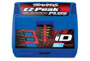 Traxxas EZ-Peak Plus front view showing compact housing and status lights for fast charging
