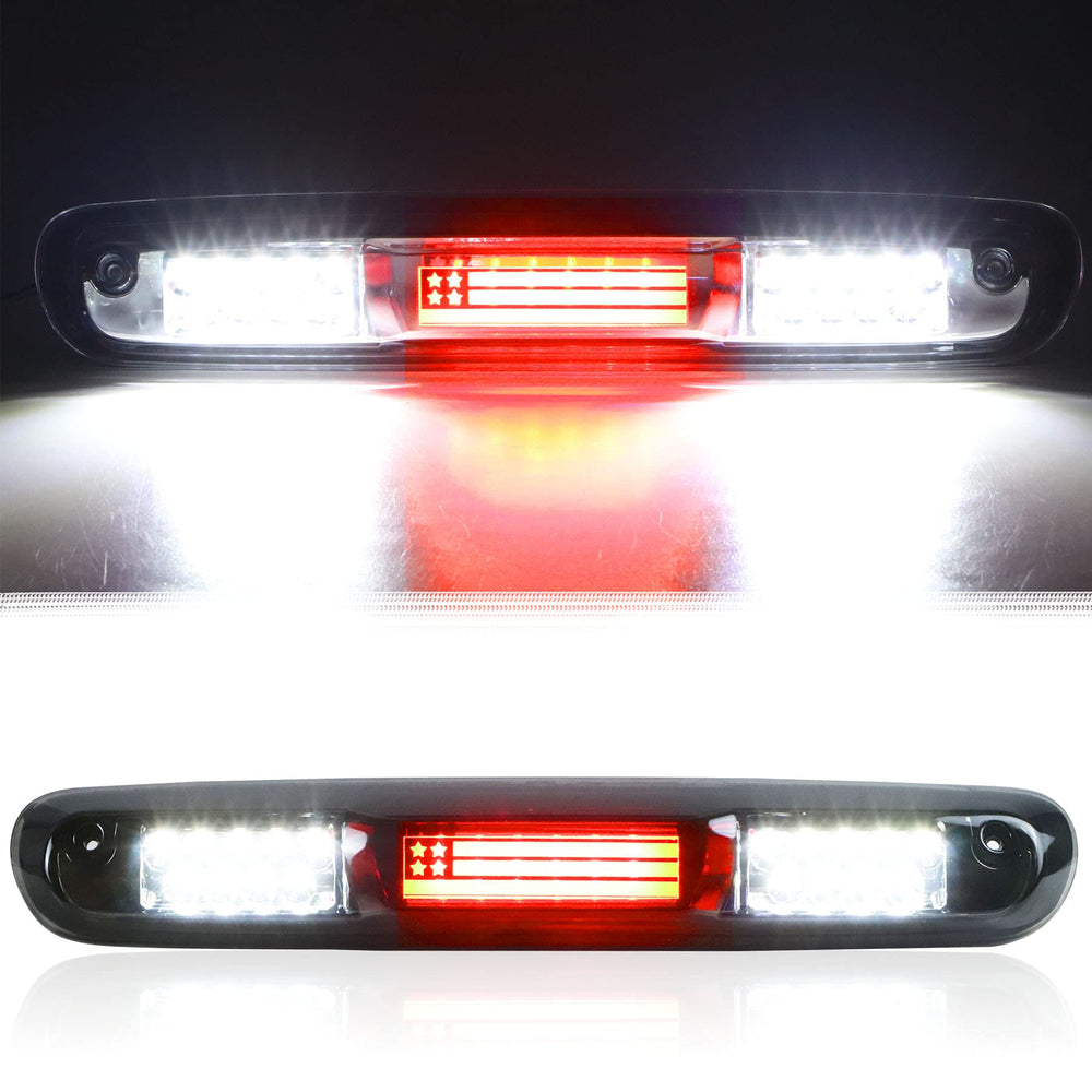 Tresound front assembly showing brake light fit and improved visibility