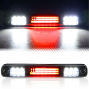 Tresound front view chrome housing smoked lens showing improved rear styling and visibility