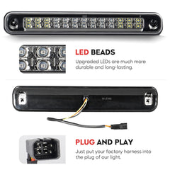 Tresound LED array detail showing bright LED design for improved signaling