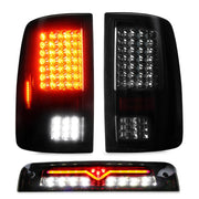 Tresound tail light front assembly showing full LED layout and improved visibility