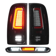 Tresound front tail light assembly showing fit and bright LEDs for improved safety
