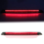 Tresound smoked third brake light front view shows clean fit and styling benefit