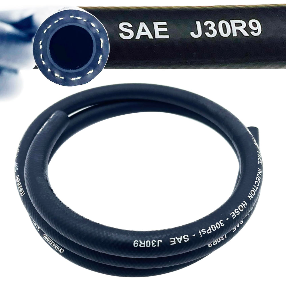 TREXFLOW TF front label showing hose size and pressure rating for quick identification