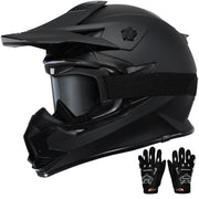 TRIANGLE helmet front view showing full-face protection and clear ventilation benefits