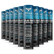 Triax Atlas 600 front packaging showing tube pack, durable supply