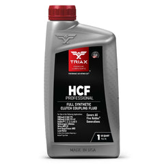 Triax HCF front label showing product name and compatible Haldex generations for reassurance