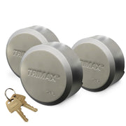 Trimax THP3XL front view showing compact puck design and secure look