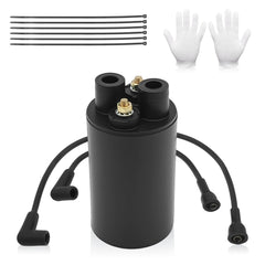 Triumilynn front view ignition coil showing compact housing and easy fit