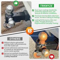 TrkWyze robotic weld joint close-up showing consistent strength and durable build