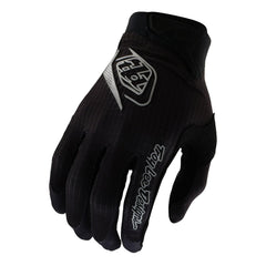 Troy Lee Designs Air Glove front view showing Mono Black finish and streamlined fit for comfort