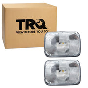 TRQ sealed beam headlight front view showing clear lens and improved visibility