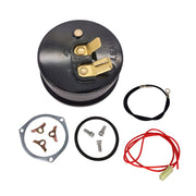 Trucktok front view of thermostat cap showing mounting faces and clean finish for reliable fit