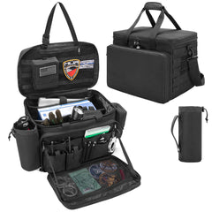 Trunab front seat organizer view showing tidy gear storage and quick access benefit