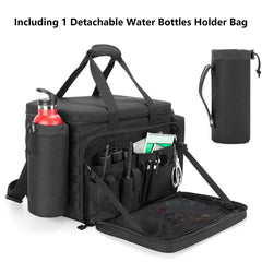 Trunab adjustable shoulder strap and padded handle for comfortable carry