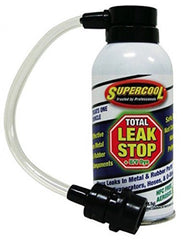 TSI Supercool adapter close-up attached to can, precise connection for safe application