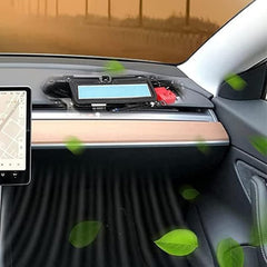 TSTESE installed at Tesla Model 3 intake demonstrating easy fit and airflow preservation