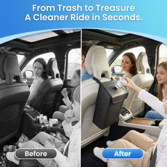 Tsumbay top view with magnetic opening for one‑hand quick access while driving