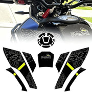 TT719 front view on Ibex 450 showing full tank protection and cleaner look