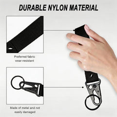 TT719 nylon strap and streamer attached for secure carrying and visibility