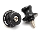 TT719 black spool front view showing clean fit and durable finish