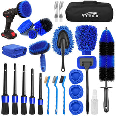 TTRCB front kit layout showing all 26 pieces and organizer bag for complete cleaning