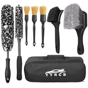 TTRCB front packaging showing the full 8-piece wheel brush kit and benefits