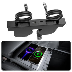 TUDEAO retractable cable closeup illustrating tidy cord management benefit